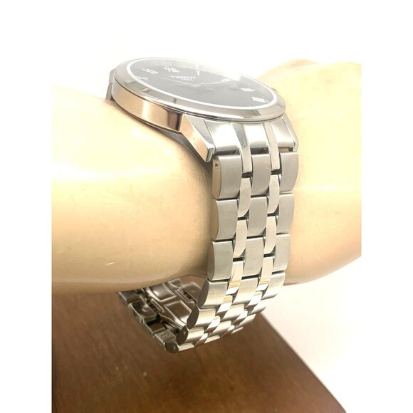 Tissot Men's Watch Swiss Quartz Black Dial 42mm Stainless Steel T1294101105300 - Picture 12 of 14